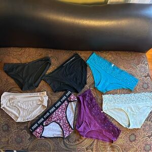 Victoria's Secret PINK Lot of Small Panties